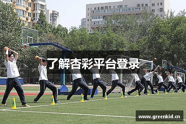 了解杏彩平台登录